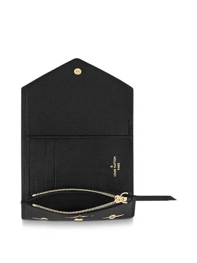 Victorine Monogram Half Wallet Black - LOUIS VUITTON - BALAAN 8