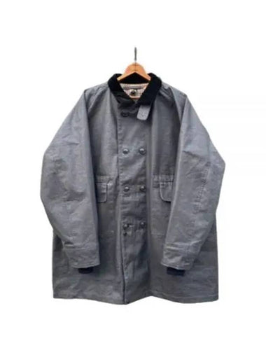 24 20 S FISHING COAT DYESTONE COATING 80470000000 NAVY - NIGEL CABOURN - BALAAN 1