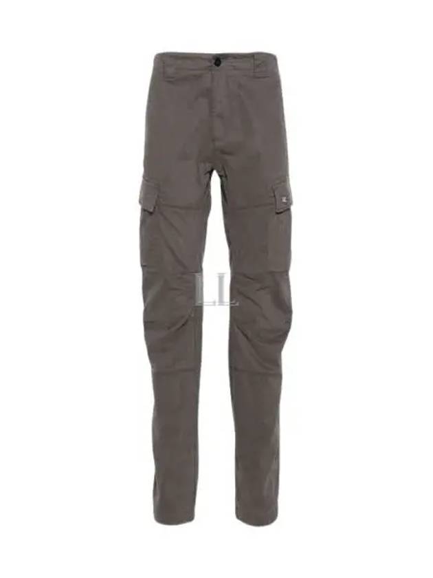 Stretch Satin Cargo Straight Pants Purple - CP COMPANY - BALAAN 2