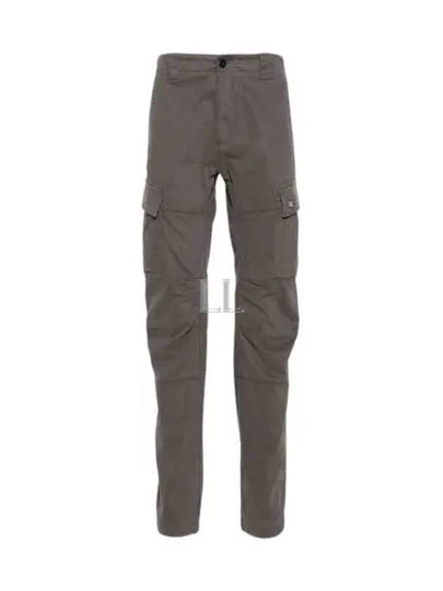 Stretch Satin Cargo Straight Pants Purple - CP COMPANY - BALAAN 2