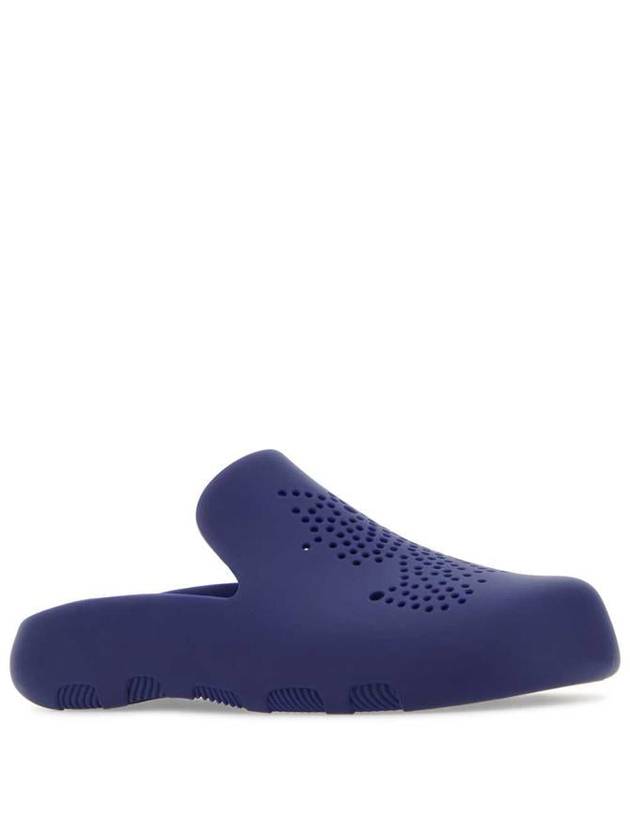 Stingray Perforated Slippers Blue - BURBERRY - BALAAN 3