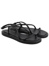 strap flat sandals black - ALEXANDER MCQUEEN - BALAAN 2