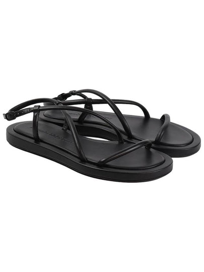 Strap Flat Sandals Black - ALEXANDER MCQUEEN - BALAAN 2