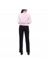 Ottoman Rib 4-Bar Crew Neck Sweatshirt Pink - THOM BROWNE - BALAAN 6