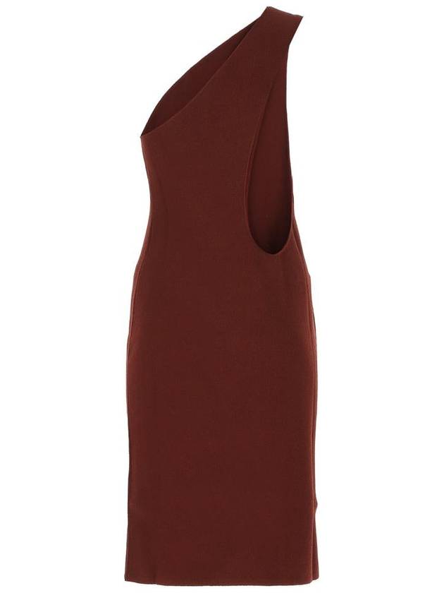 One shoulder midi dress - BOTTEGA VENETA - BALAAN 3