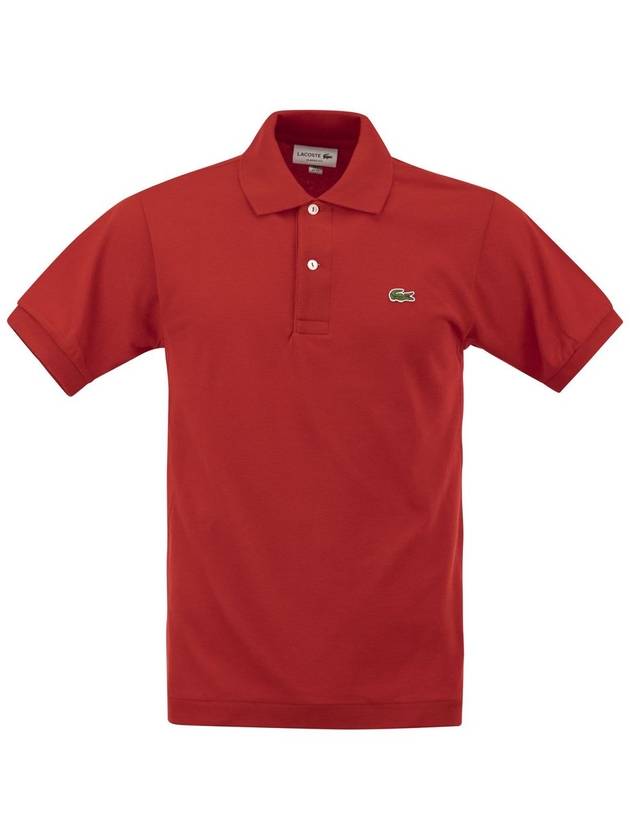 Classic fit Cotton pique Polo Shirt - LACOSTE - BALAAN 1