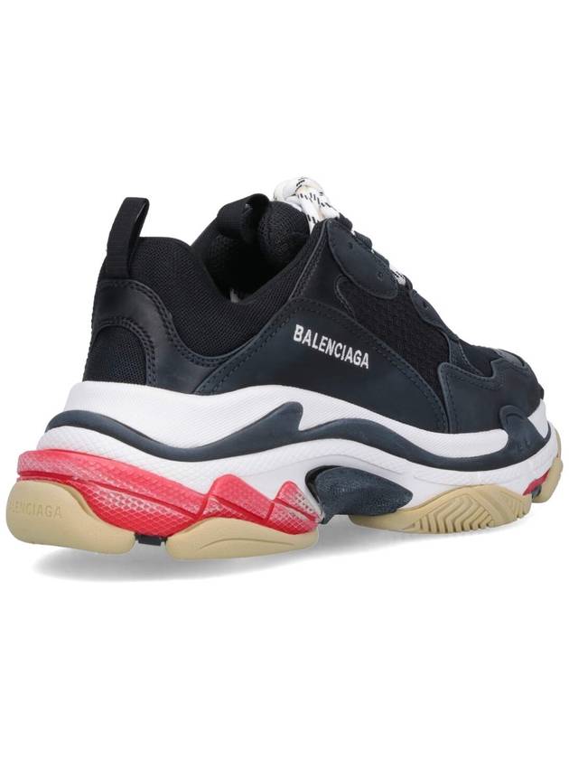 Triple S Low Top Sneakers Black - BALENCIAGA - BALAAN 5