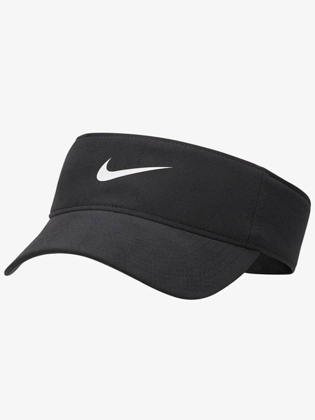 Dri Fit Ace Swoosh Visor Black - NIKE - BALAAN 1