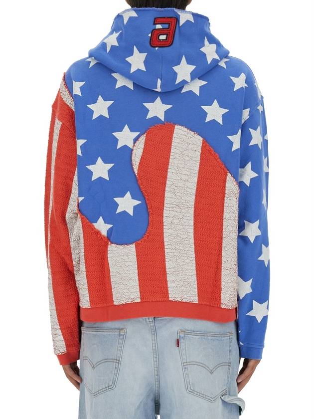 "STARS AND STRIPES SWIRL" SWEATSHIRT - ERL - BALAAN 3