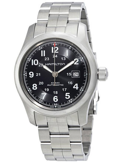 Khaki Field Automatic 42mm Metal Watch Silver - HAMILTON - BALAAN 2