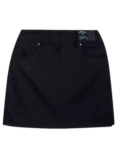 Coolmax Solid Skirt Black - CALLAWAY GOLF - BALAAN 1