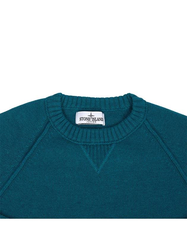 Kids Logo 7716507A1 V0023 10A12A Wool Knit Adults can wear - STONE ISLAND - BALAAN 3