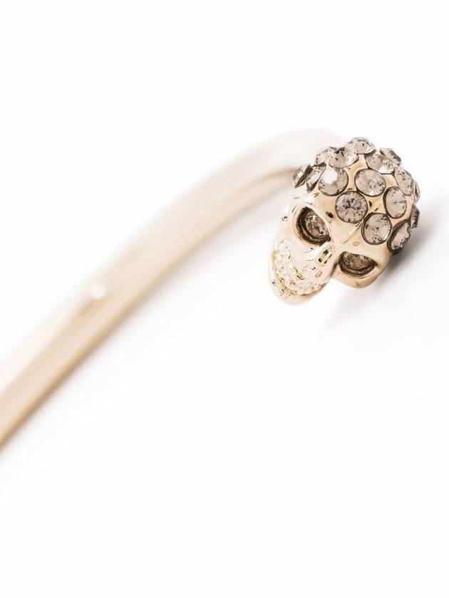 Twin Skull Bracelet Gold - ALEXANDER MCQUEEN - BALAAN 4