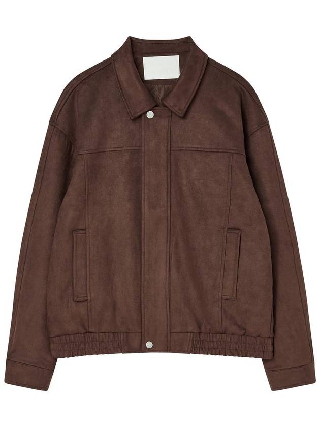 Vintage suede blouson jacket Brown - THE GREEN LAB - BALAAN 6