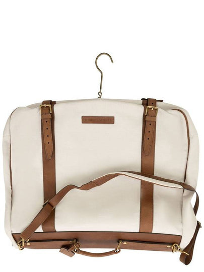 Canvas Linen Tuffle Bag - BRUNELLO CUCINELLI - BALAAN 2