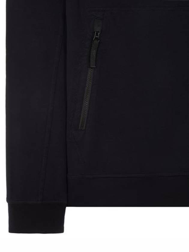 Cotton Waffen Patch Hoodie Navy - STONE ISLAND - BALAAN 5