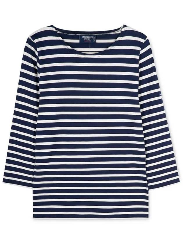 Galathee Striped Sailor Long Sleeve T-Shirt Navy - SAINT JAMES - BALAAN 4