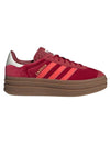 Gazelle Bold Low Top Sneakers Red - ADIDAS - BALAAN 1