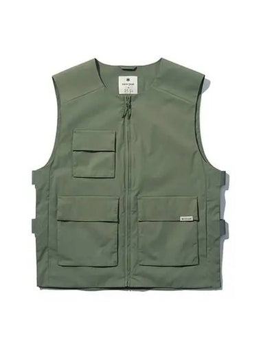 Utility vest Olive S22MMTVE25 - SNOW PEAK - BALAAN 1