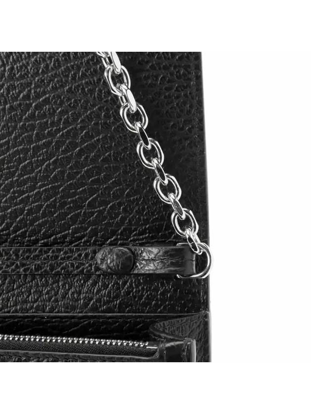 Stitch Large Chain Long Wallet Black - MAISON MARGIELA - BALAAN 7