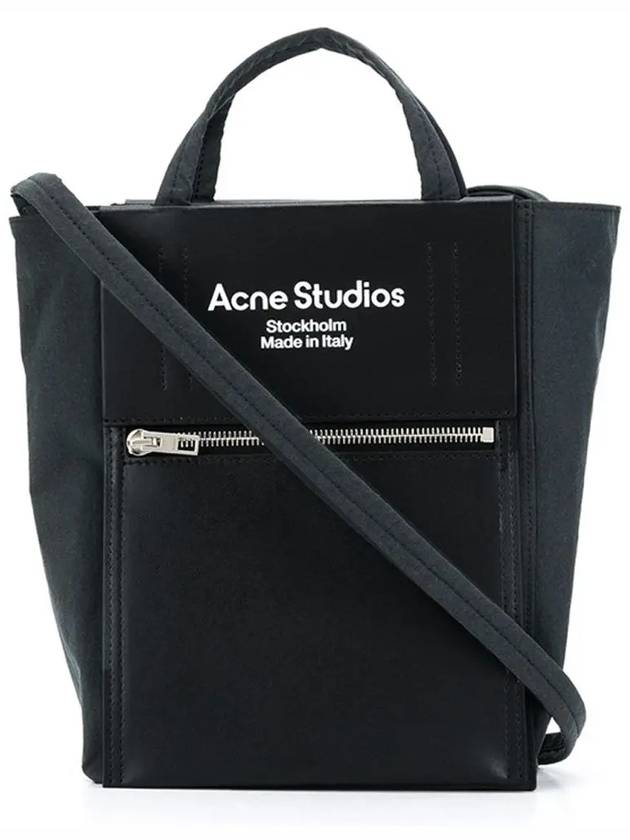 Baker Out Small Tote Bag Black - ACNE STUDIOS - BALAAN 2