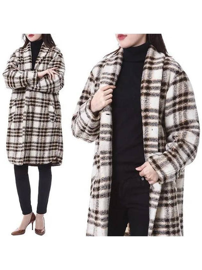 Wool Check Gabrielle Single Coat - ISABEL MARANT - BALAAN 2