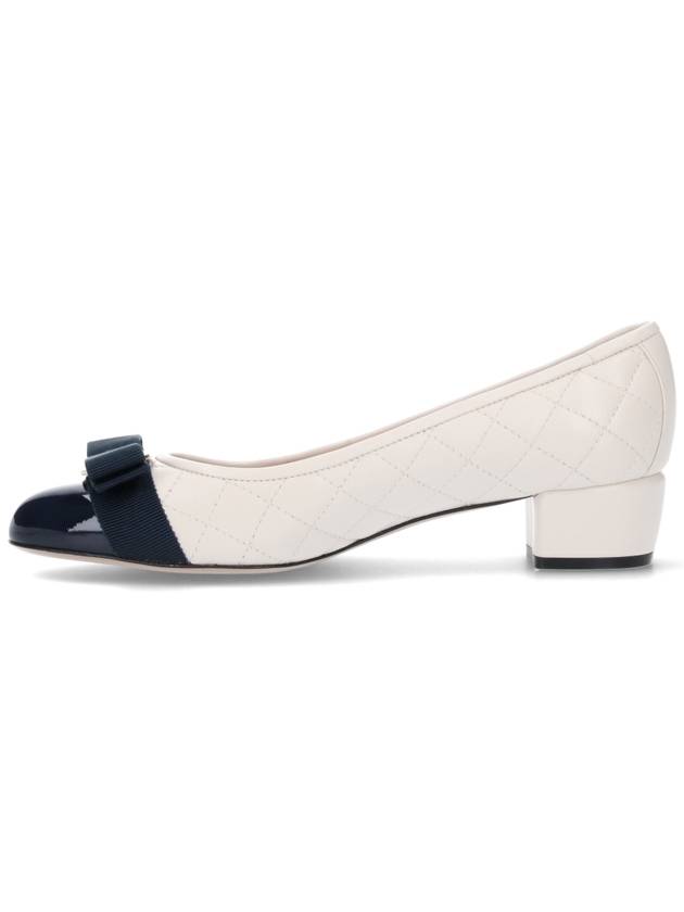 Ferragamo With Heel White - SALVATORE FERRAGAMO - BALAAN 3