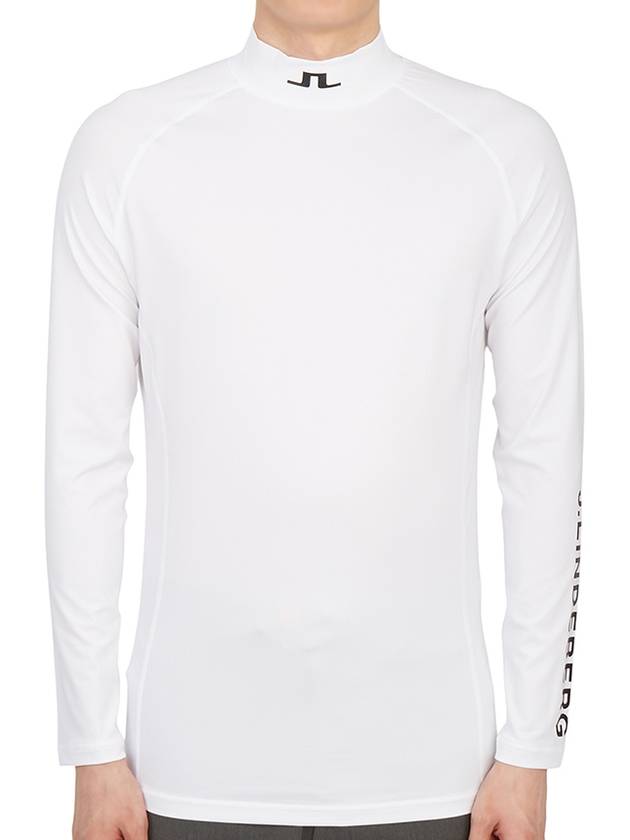 Golf Aello Soft Compression Short Sleeve T Shirt White - J.LINDEBERG - BALAAN 2