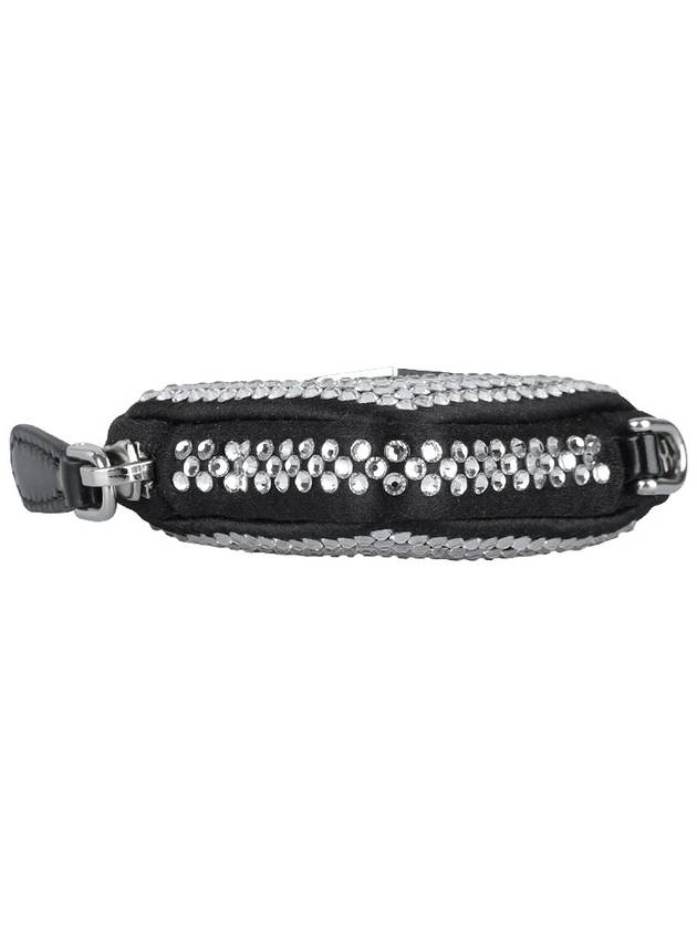 Women's Belt Silver Black - PRADA - BALAAN.