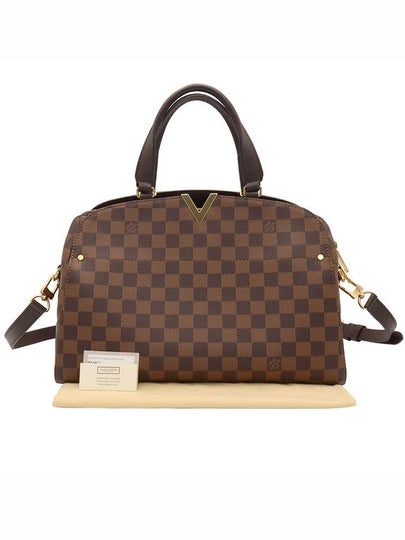 Damier Eben Canvas Kensington Bowling Tote 2WAY N41505 - LOUIS VUITTON - BALAAN 2