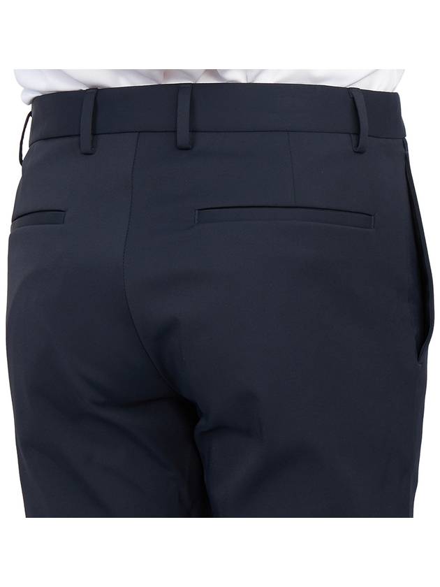 Men's Polyamide Blend Straight Pants Navy - THEORY - BALAAN 11