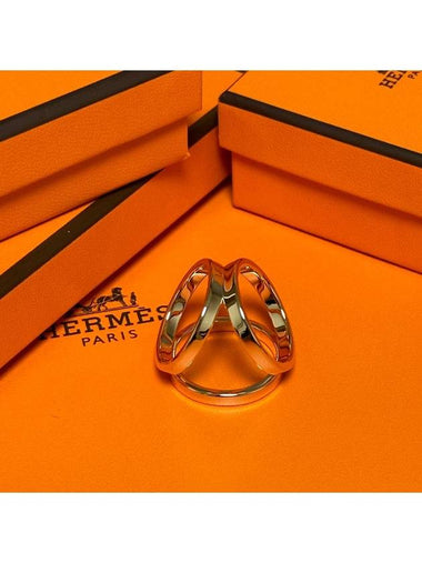 Scarfring trio rose gold - HERMES - BALAAN 1