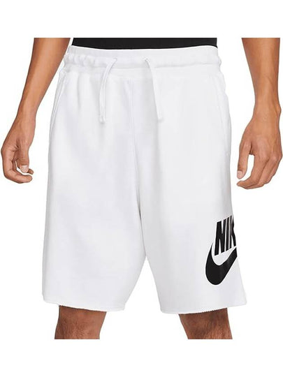 Men's NSW Club Alumni French Terry Shorts White - NIKE - BALAAN 2