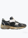 Dad-Star Mesh Nappa Leather Low Top Sneakers Black Ice Grey - GOLDEN GOOSE - BALAAN 2