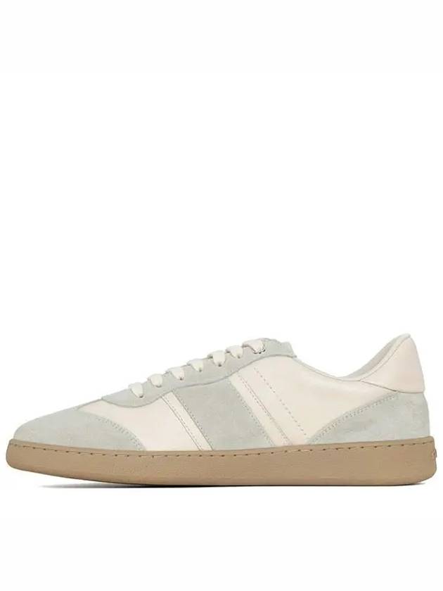 Signature Low Top Sneakers Mascarpone - SALVATORE FERRAGAMO - BALAAN 3