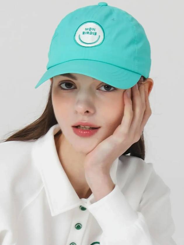 Nylon color ball cap MINT GREEN - MONBIRDIE GOLF - BALAAN 9