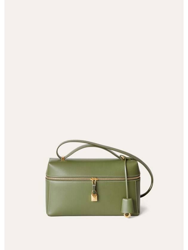 Extra Cross Bag Dark Richen Green - LORO PIANA - BALAAN 1