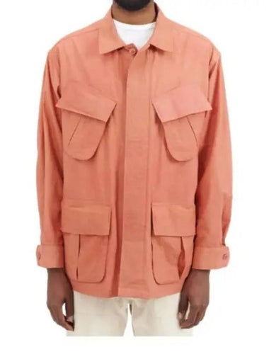 Jungle Fatigue Jacket B Rust Cotton Sheeting MP247 ND034 - ENGINEERED GARMENTS - BALAAN 1