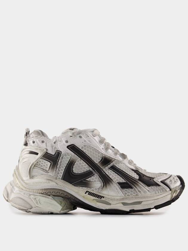 Runner Sneakers - Balenciaga - Synthetic - White/Black - BALENCIAGA - BALAAN 1