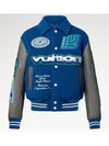 1ABZM2 Embroidered Varsity Blouson Jacket - LOUIS VUITTON - BALAAN 1