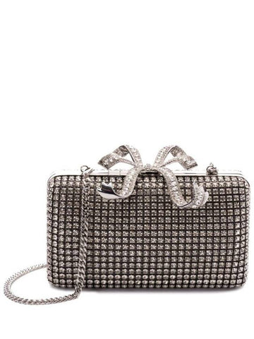 Self-Portrait Clutch With Rhinestones - SELF PORTRAIT - BALAAN 1