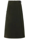 Women's OG Alpha Wrap A-Line Skirt Khaki - OFFGRID - BALAAN 2