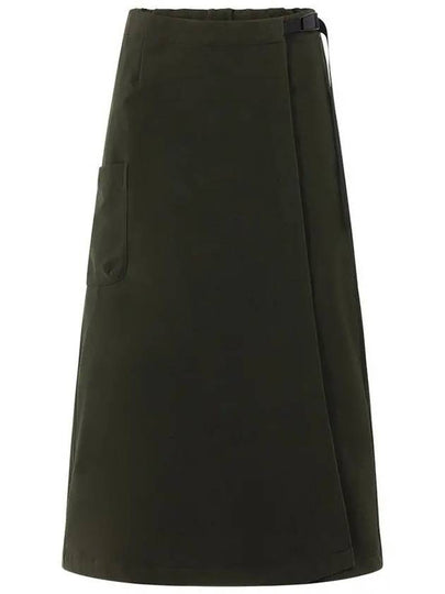 Women's OG Alpha Wrap A-Line Skirt Khaki - OFFGRID - BALAAN 2