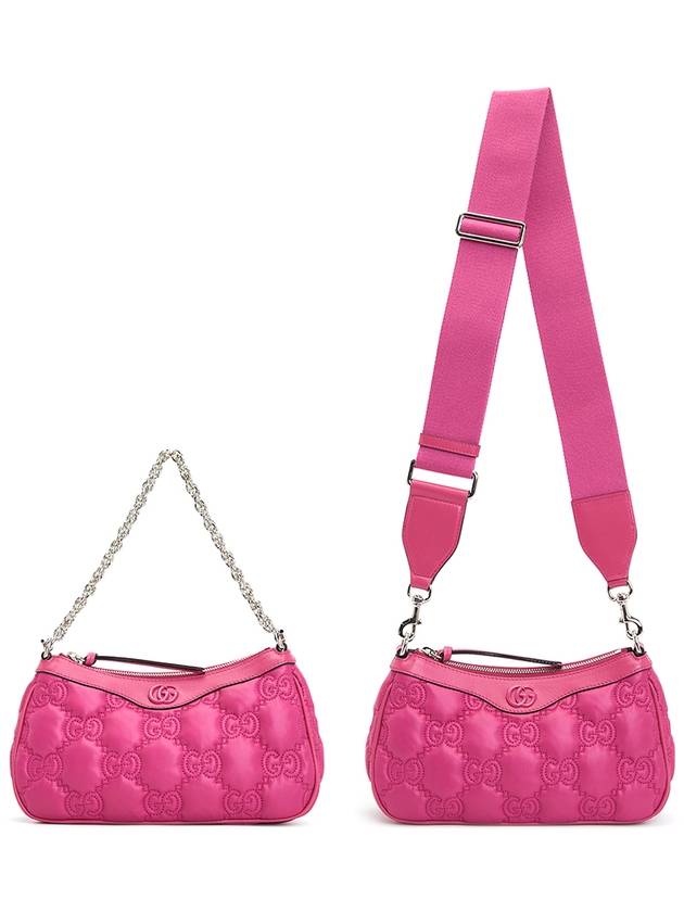 GG Matelasse Women's Chain Shoulder Bag Pink - GUCCI - BALAAN 8