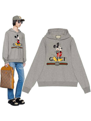 X Disney Printed Hooded Sweatshirt 604218 XJB68 - GUCCI - BALAAN 1