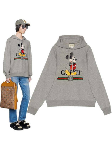 X Disney Printed Hooded Sweatshirt 604218 XJB68 - GUCCI - BALAAN 1