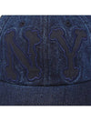 NY Emblem Washed BB Cap Navy - OGARP - BALAAN 5