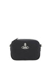 Orb Plaque Camera Cross Bag Black - VIVIENNE WESTWOOD - BALAAN 1