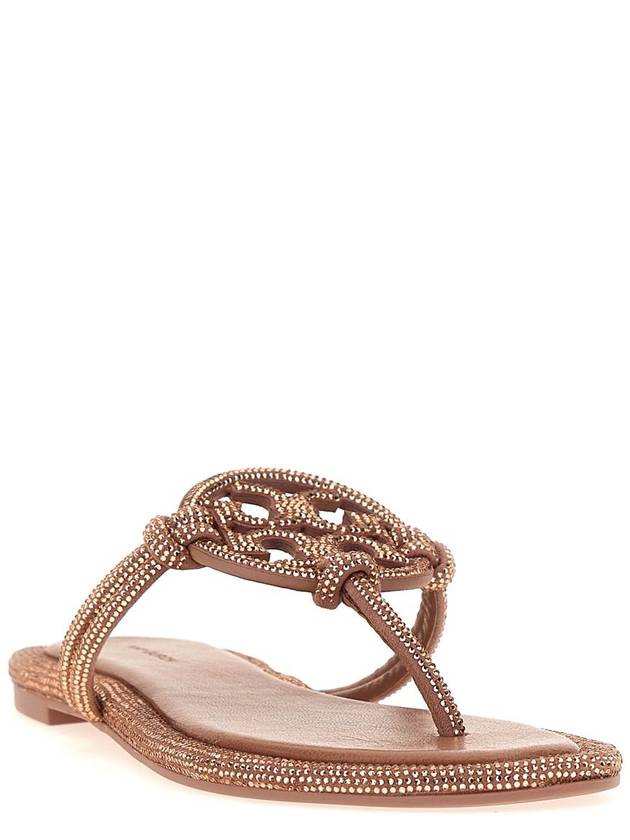 Tory Burch 'Miller Knotted Pave' Sandals - TORY BURCH - BALAAN 2