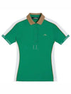 Golf Women's Damai Polo Shirt JL Green - J.LINDEBERG - BALAAN 2